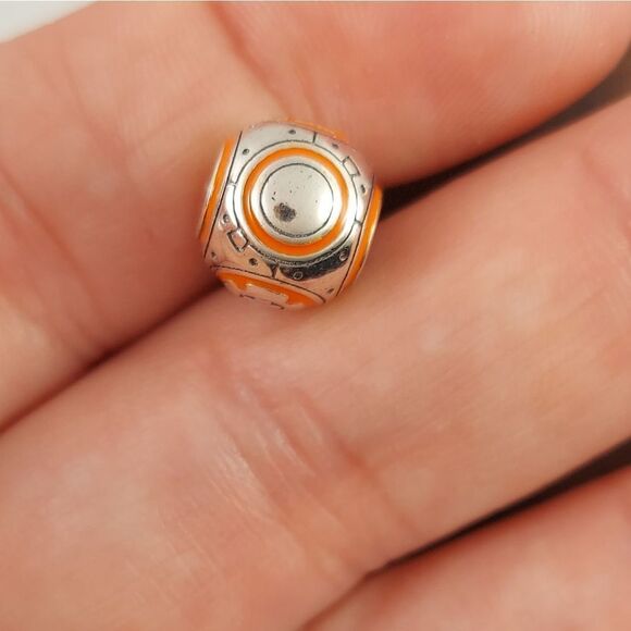925 Silver BB-8 Star Wars Charm - Picture 5 of 6